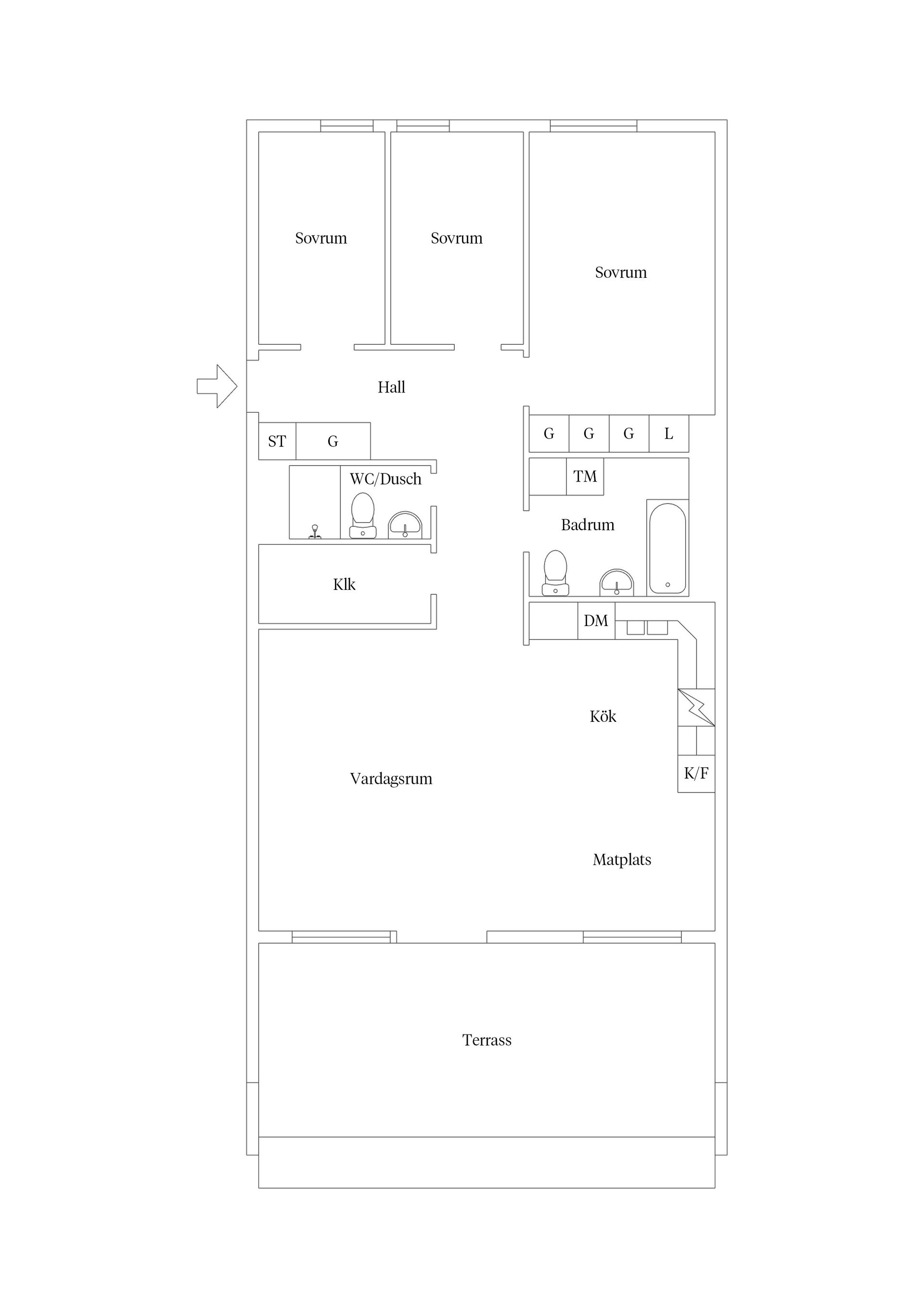 Bostadsrätt, Torpvägen 12, Bollstanäs, Upplands Väsby