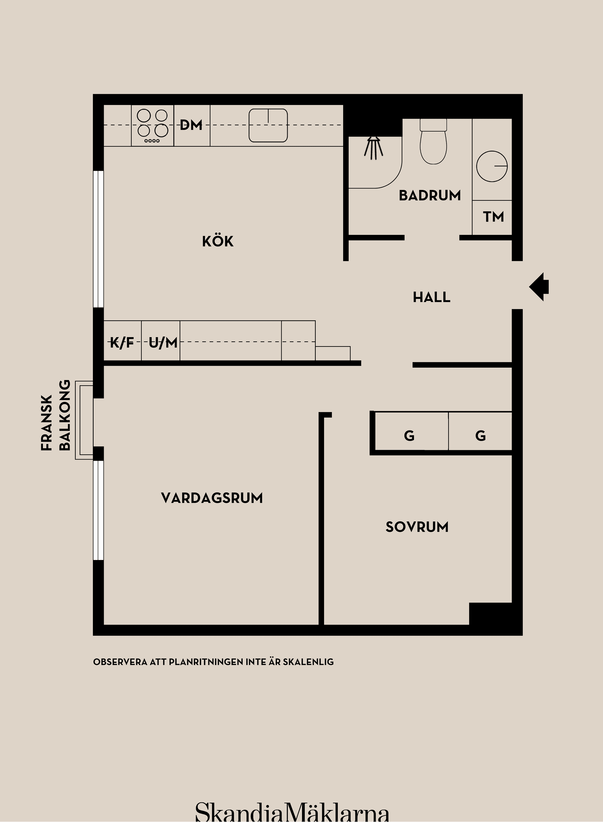 Bostadsrätt, Göran Perssons väg 13, Huvudsta, Solna