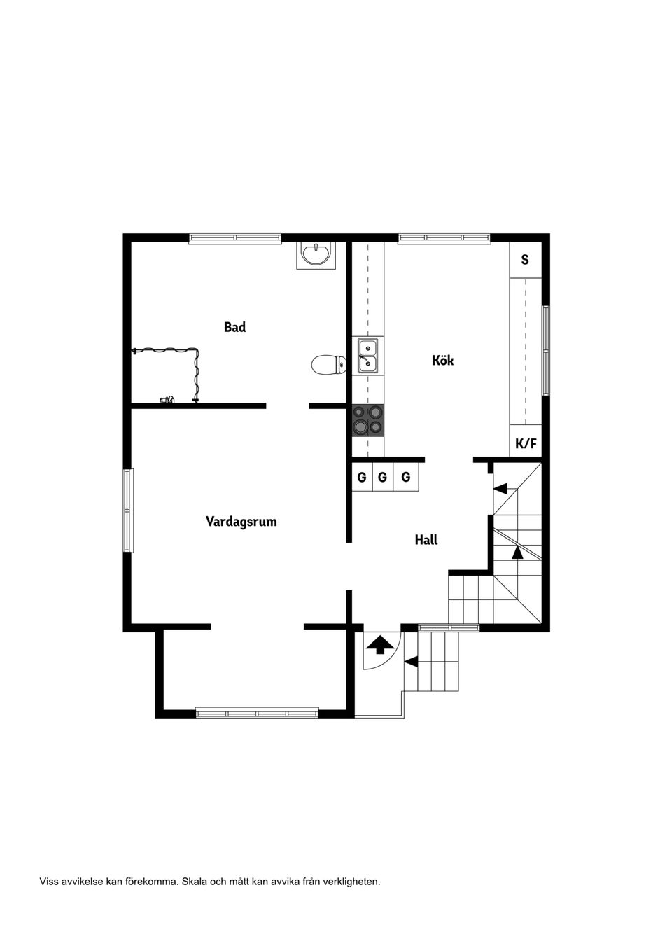 Villa, Ängsvägen 3, Väröbacka/Limabacka, Varberg