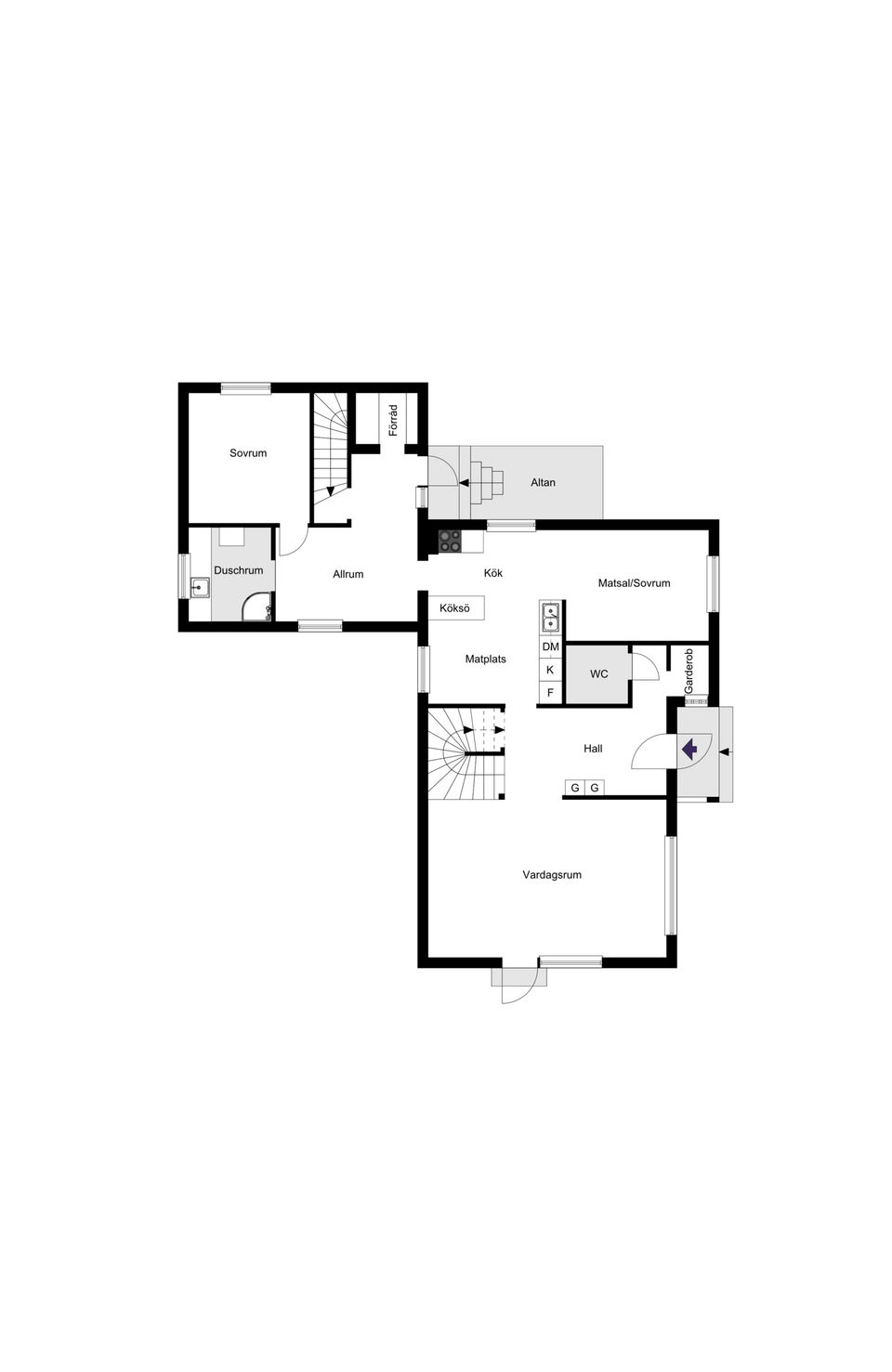 Villa, Eknäsvägen 25, Eknäs, Nacka
