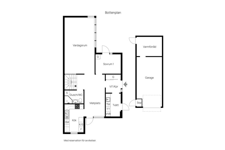 Radhus, Litsbyvägen 88, Skarpäng, Täby