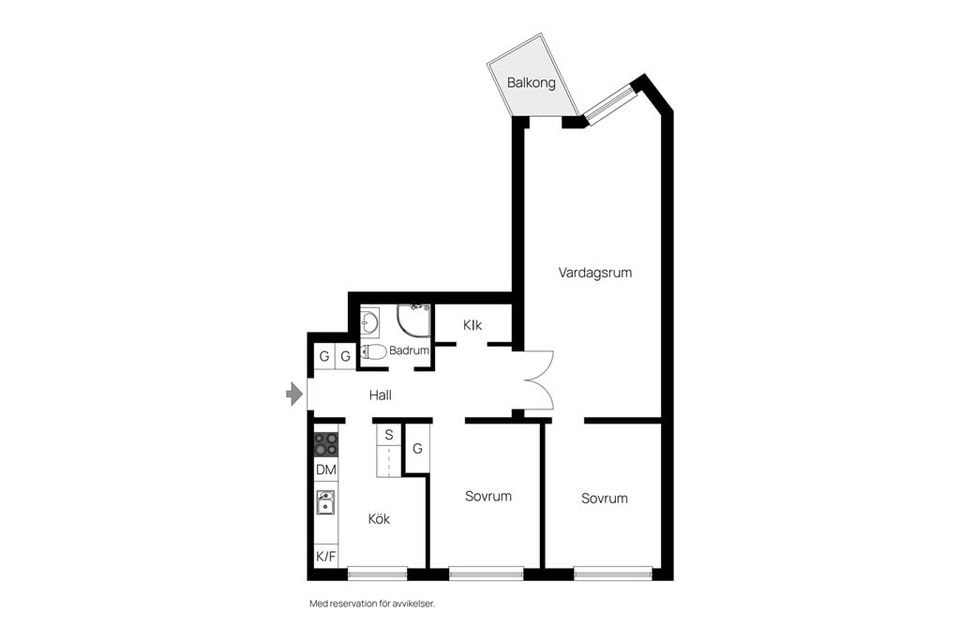 Bostadsrätt, Mariedalsvägen 49b, Slottstaden, Malmö