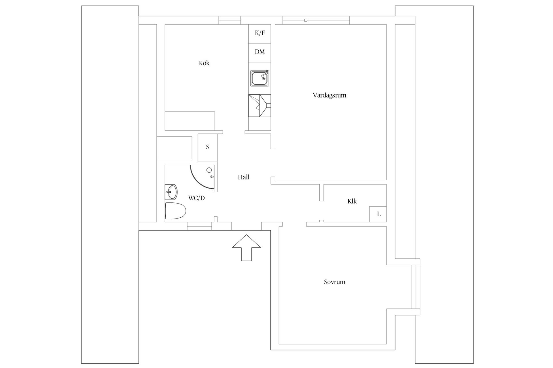 Bostadsrätt, Horsagatan 2 B, Edvinshem, Ystad