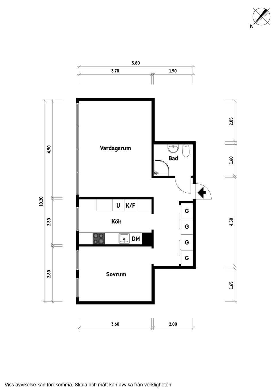 Bostadsrätt, Kometgatan 6C, Östlyckan, Alingsås