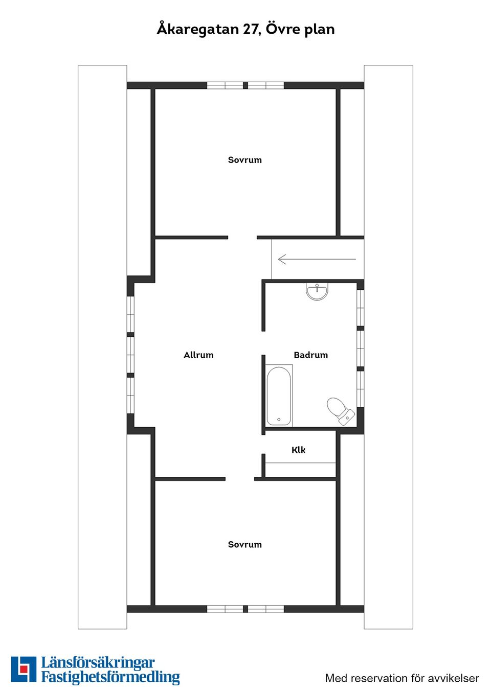 Villa, Åkaregatan 27, Vallberga, Laholm