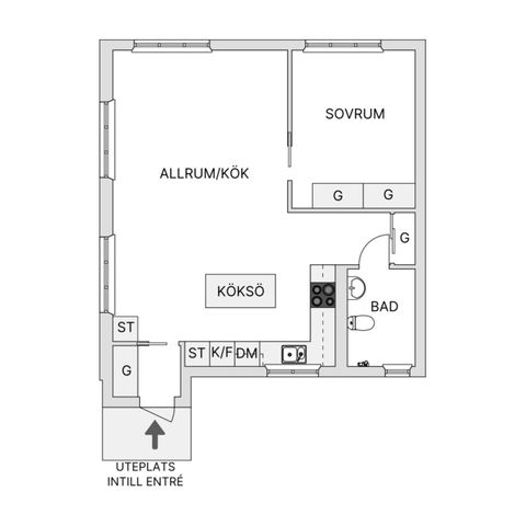 Bostadsrätt, Hulukvarnsgatan 6L, Dunkehalla, Jönköping