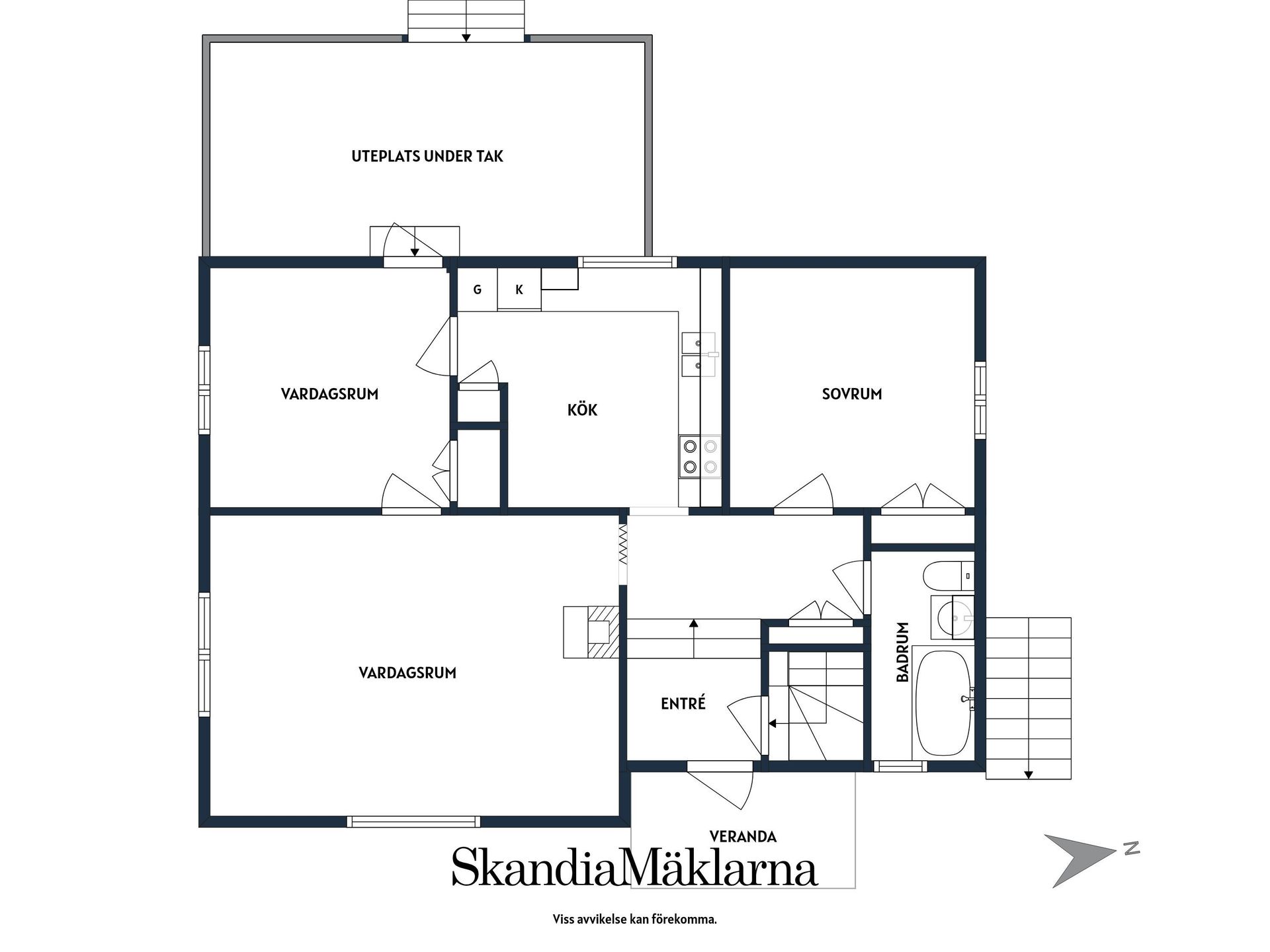 Villa, Tidebergsvägen 13, Centrum, Tibro