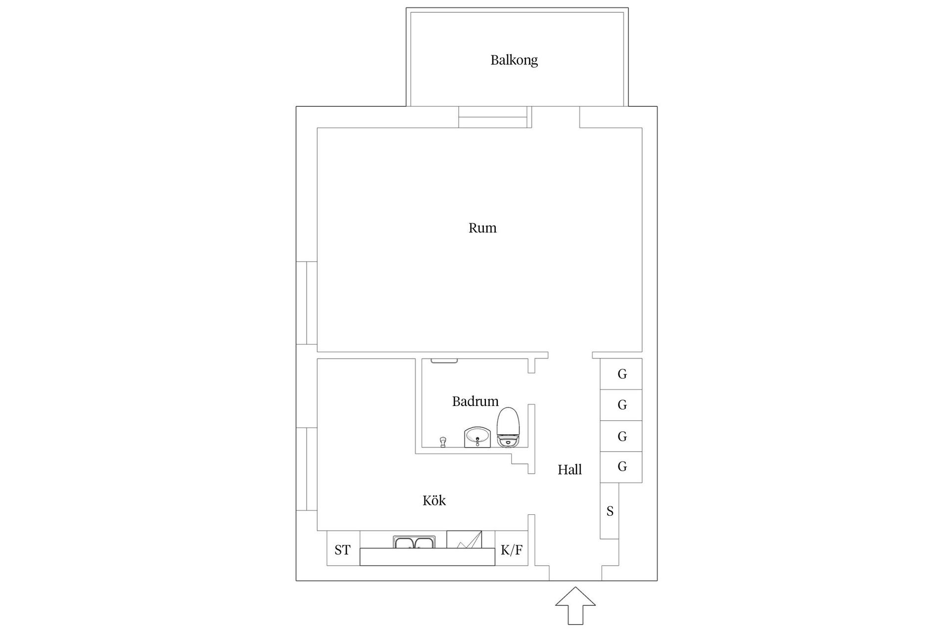 Bostadsrätt, Måsvägen 20C, Väster, Lund