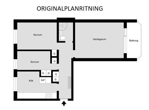 Bostadsrätt, Murargatan 30C, Salabacke, Uppsala