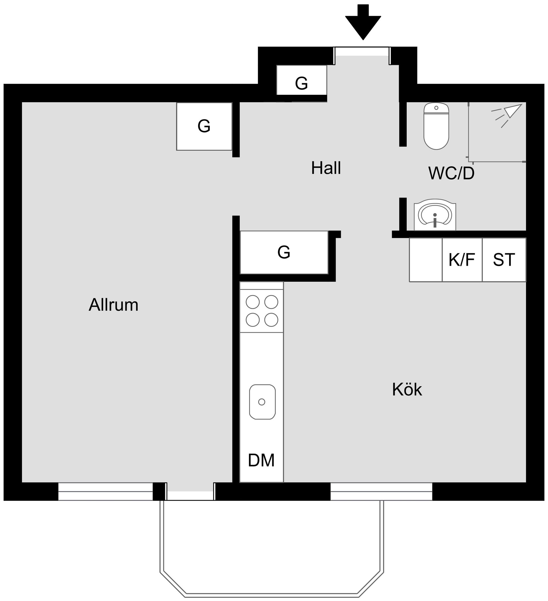 Bostadsrätt, Lästmakargatan 2A, Salabacke, Uppsala