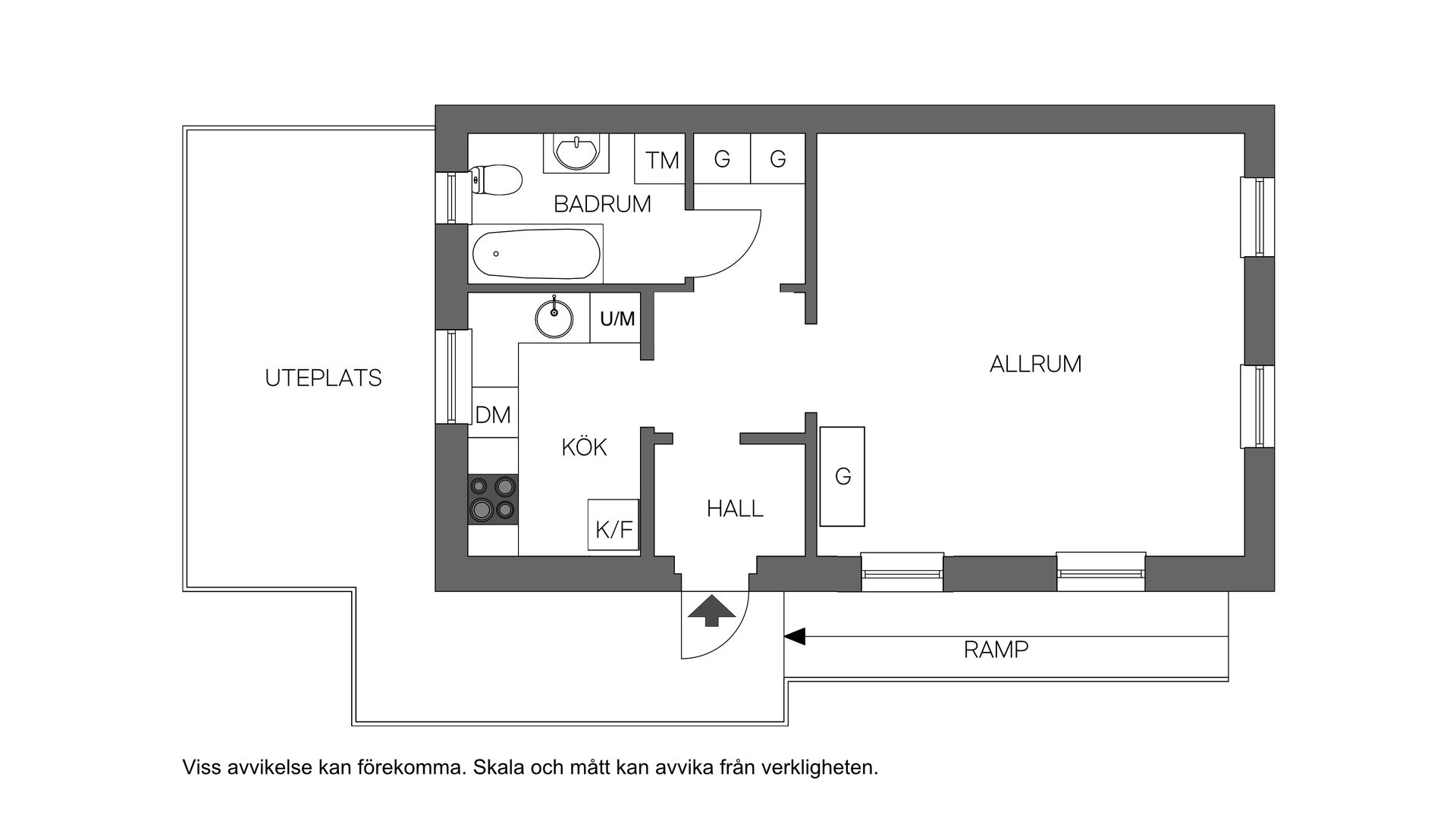 Bostadsrätt, Violstigen 3A, Gideonsberg, Västerås