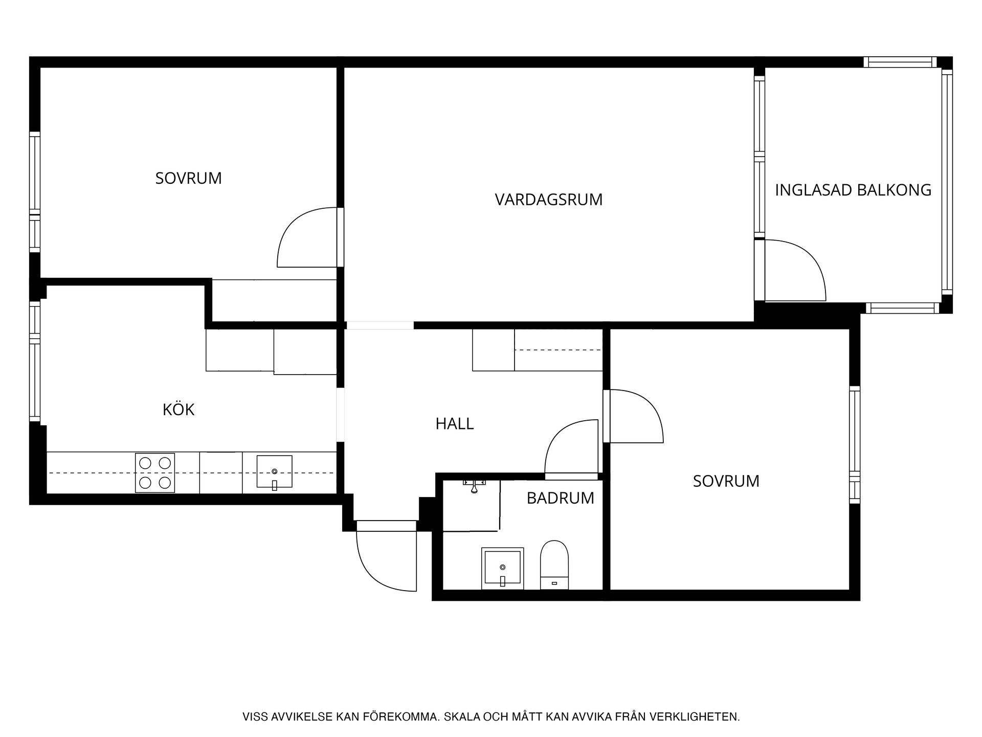 Bostadsrätt, Hallasvängen 33A, Hallasvängen, Trelleborg