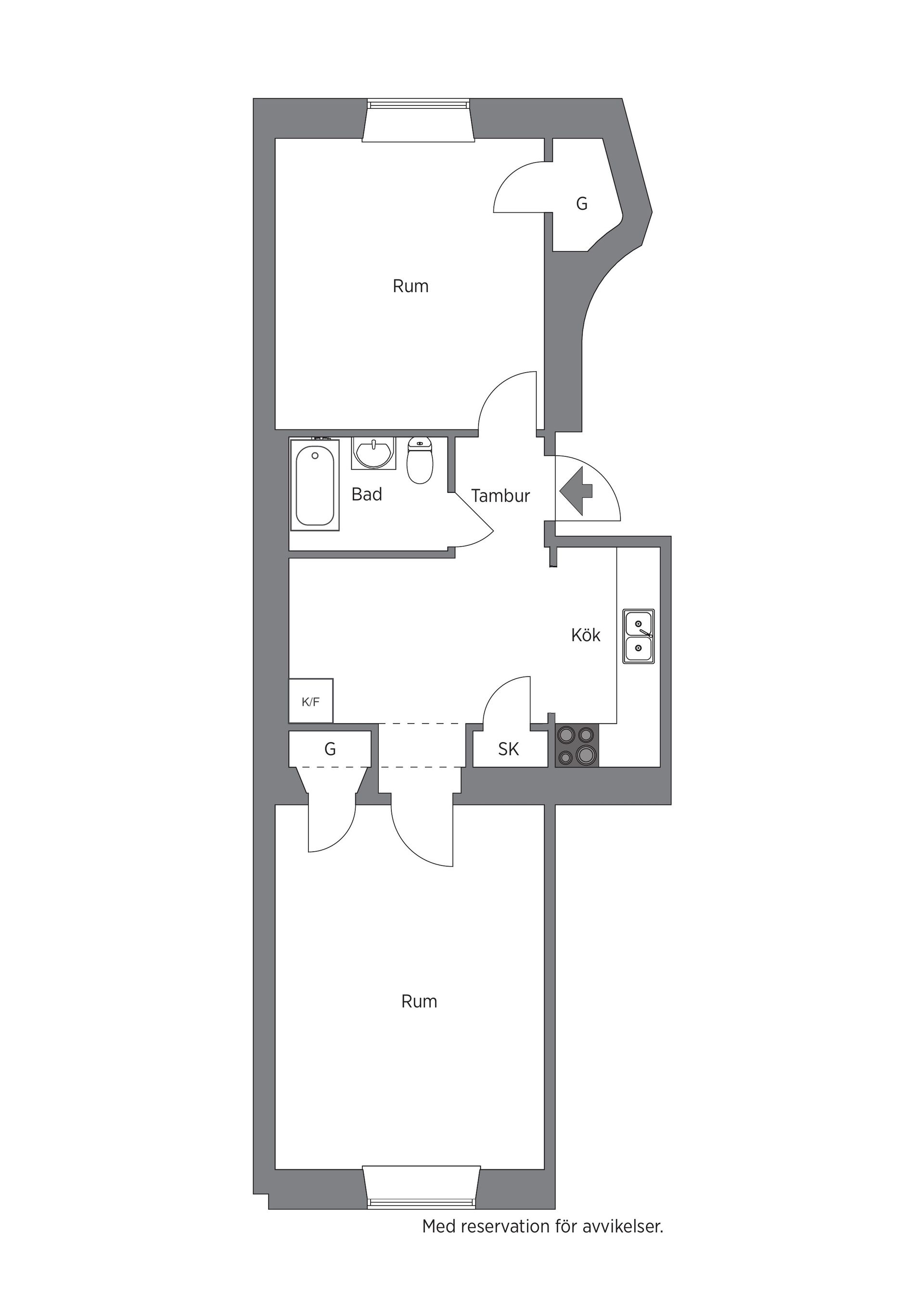 Bostadsrätt, Tre Liljor 5a, Vasastan, Stockholm