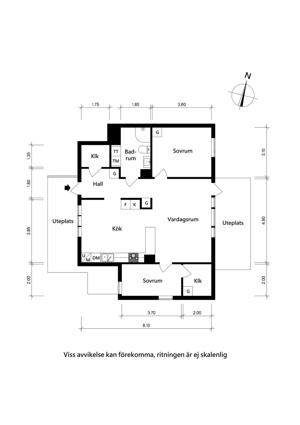Bostadsrätt, Högrells väg 1A, Olofstorp, Göteborg