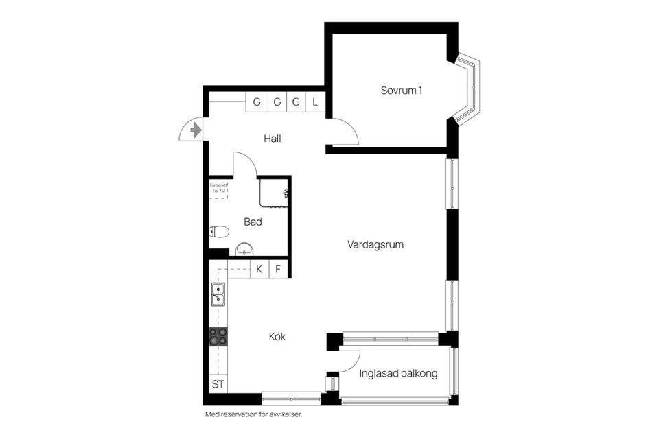 Bostadsrätt, Enbäcksvägen 12 A, Hiss, Väster Knutby, Norrtälje