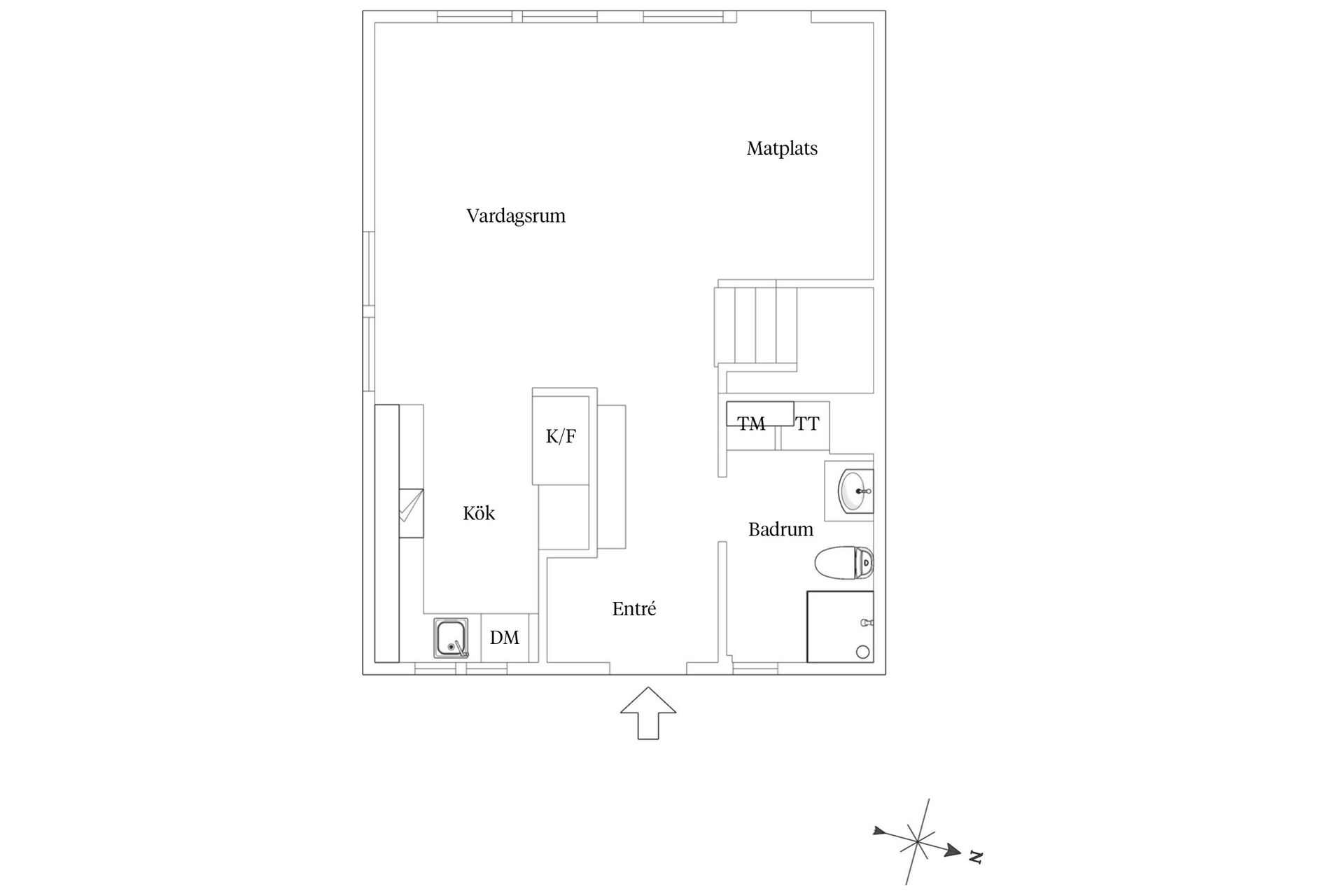 Radhus, Valthornsgatan 22A, Hestra, Borås