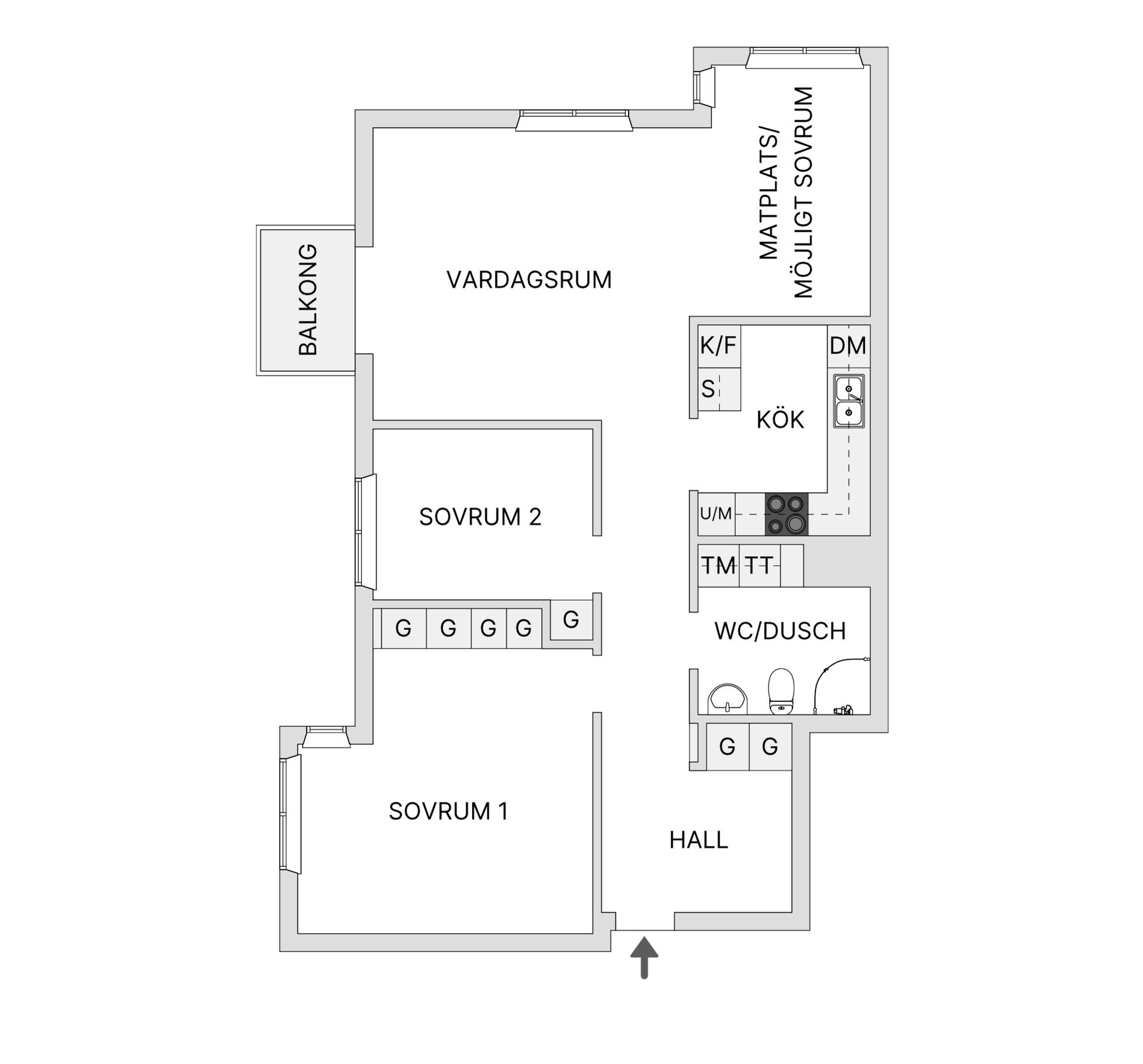 Bostadsrätt, Metargatan 15, Södermalm - Skanstull, Stockholm