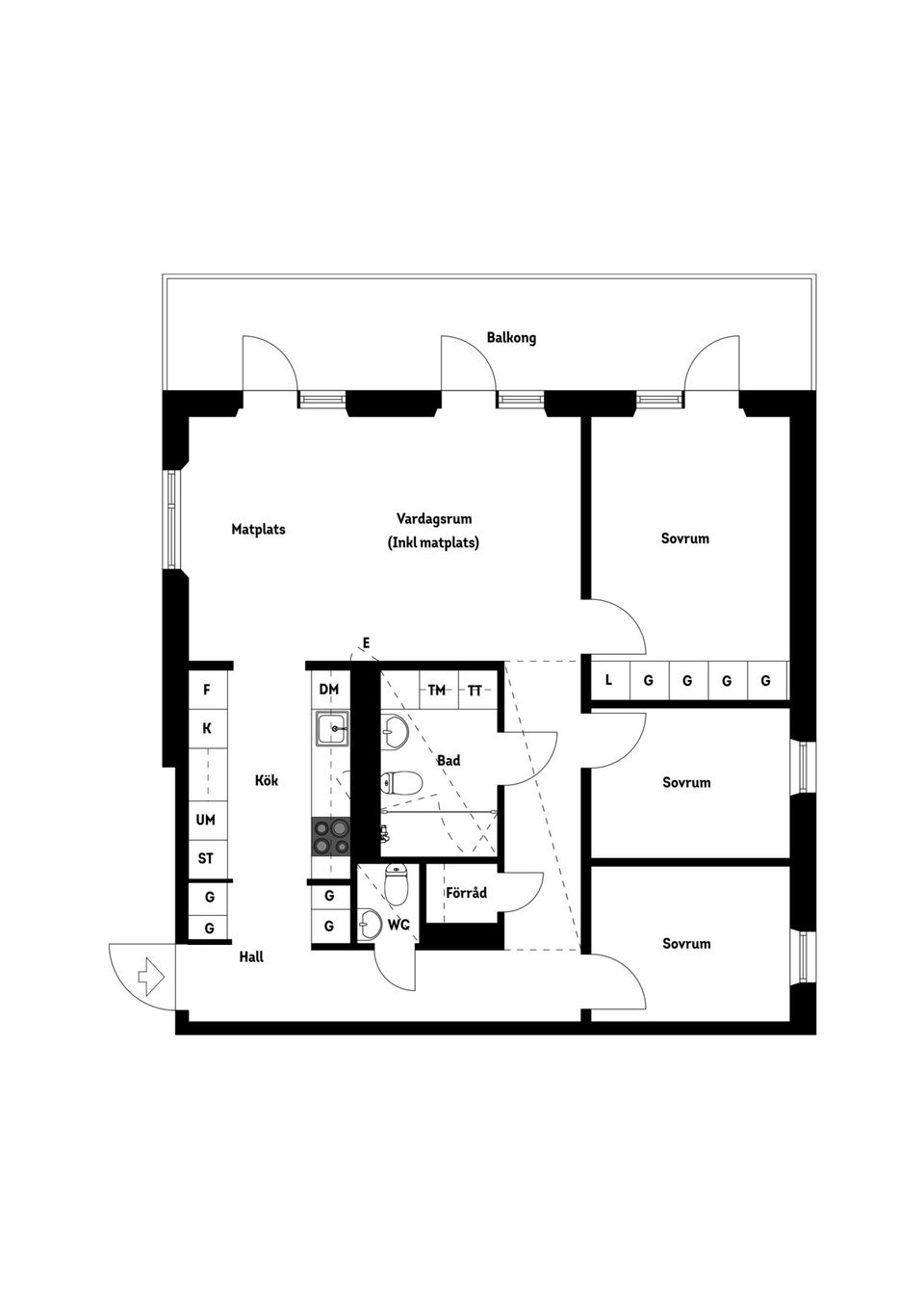 Bostadsrätt, Beckomberga skogsväg 2, vån 5, Beckomberga, Stockholm