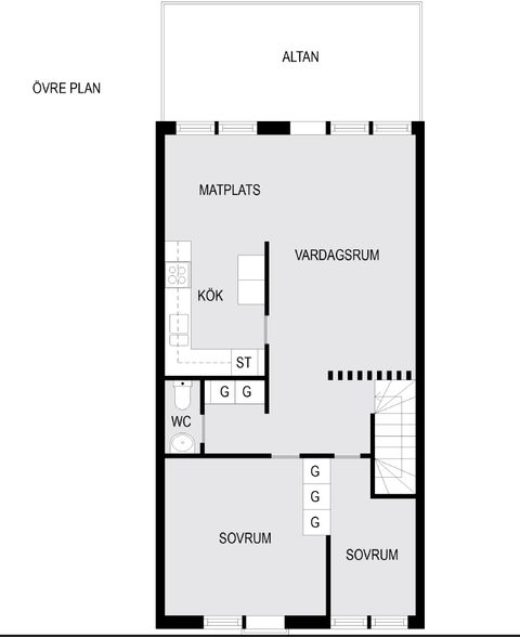 Villa, Kristinebergsgatan 7J, Broåkern, Mora