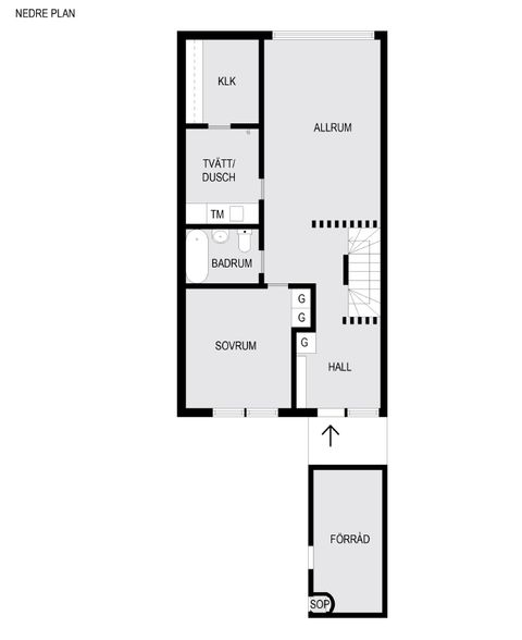 Villa, Kristinebergsgatan 7J, Broåkern, Mora