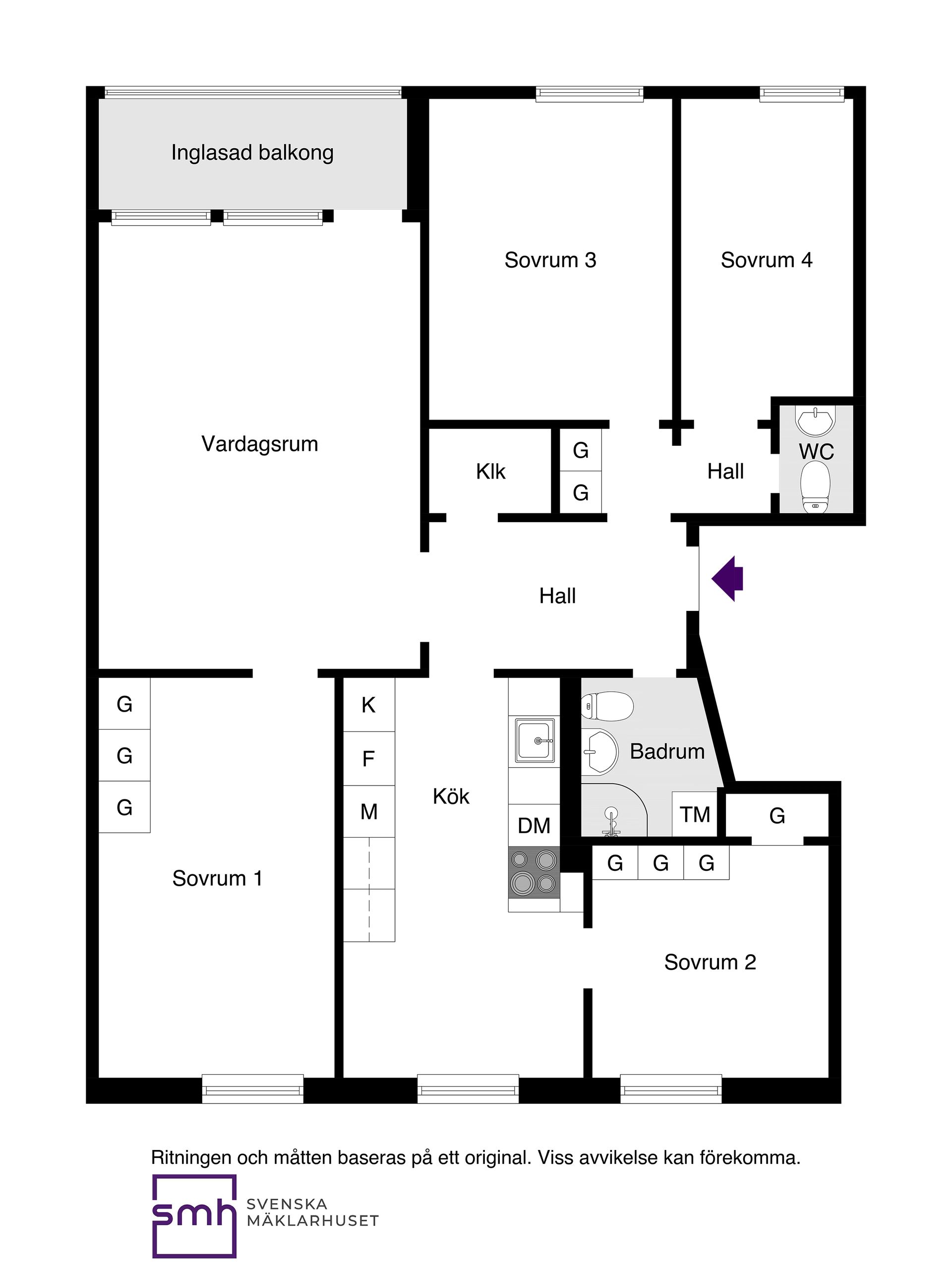 Bostadsrätt, Stamgatan 61, Östberga, Stockholm
