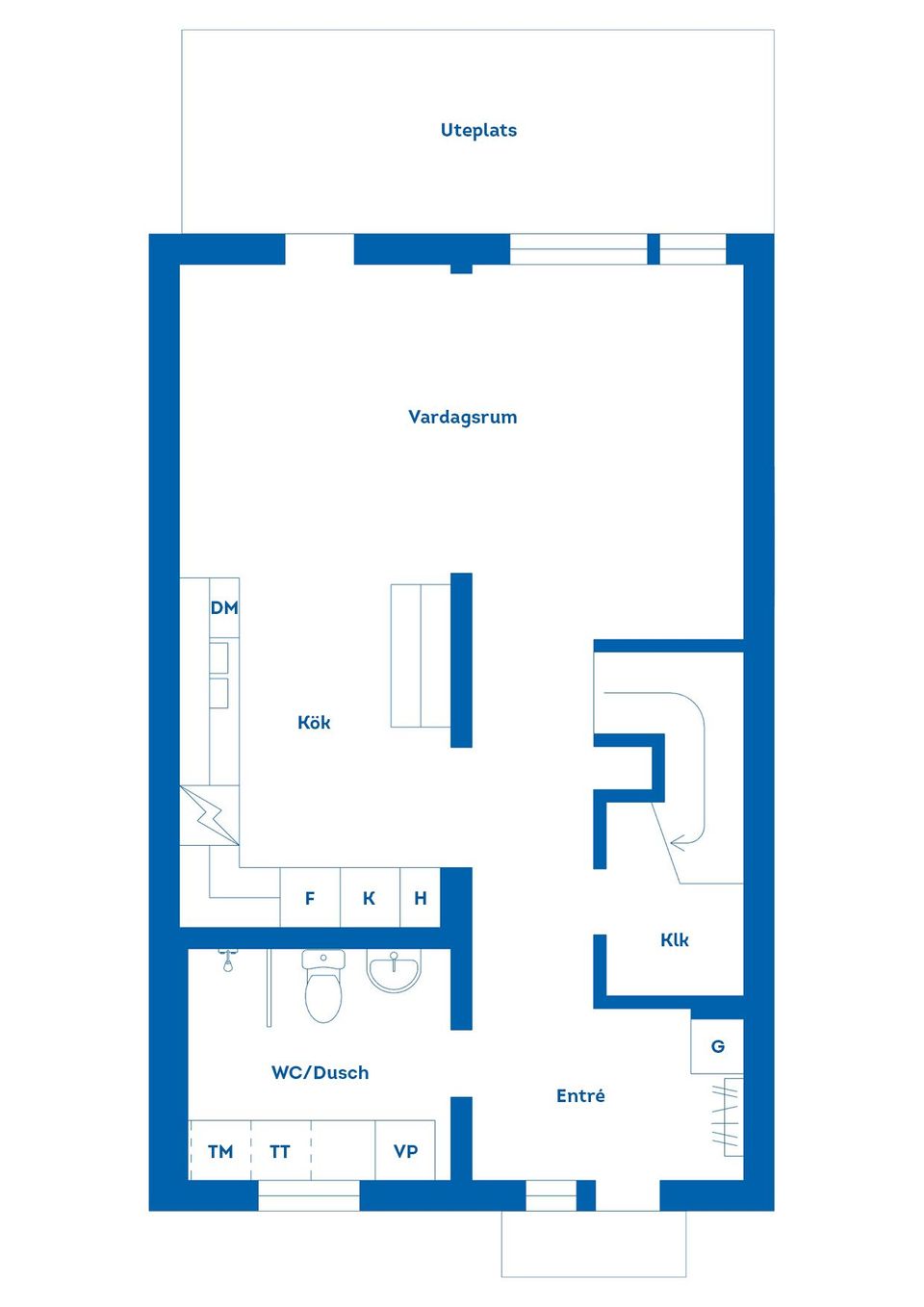 Radhus, Strandskatevägen 9, Trummenäs, Karlskrona