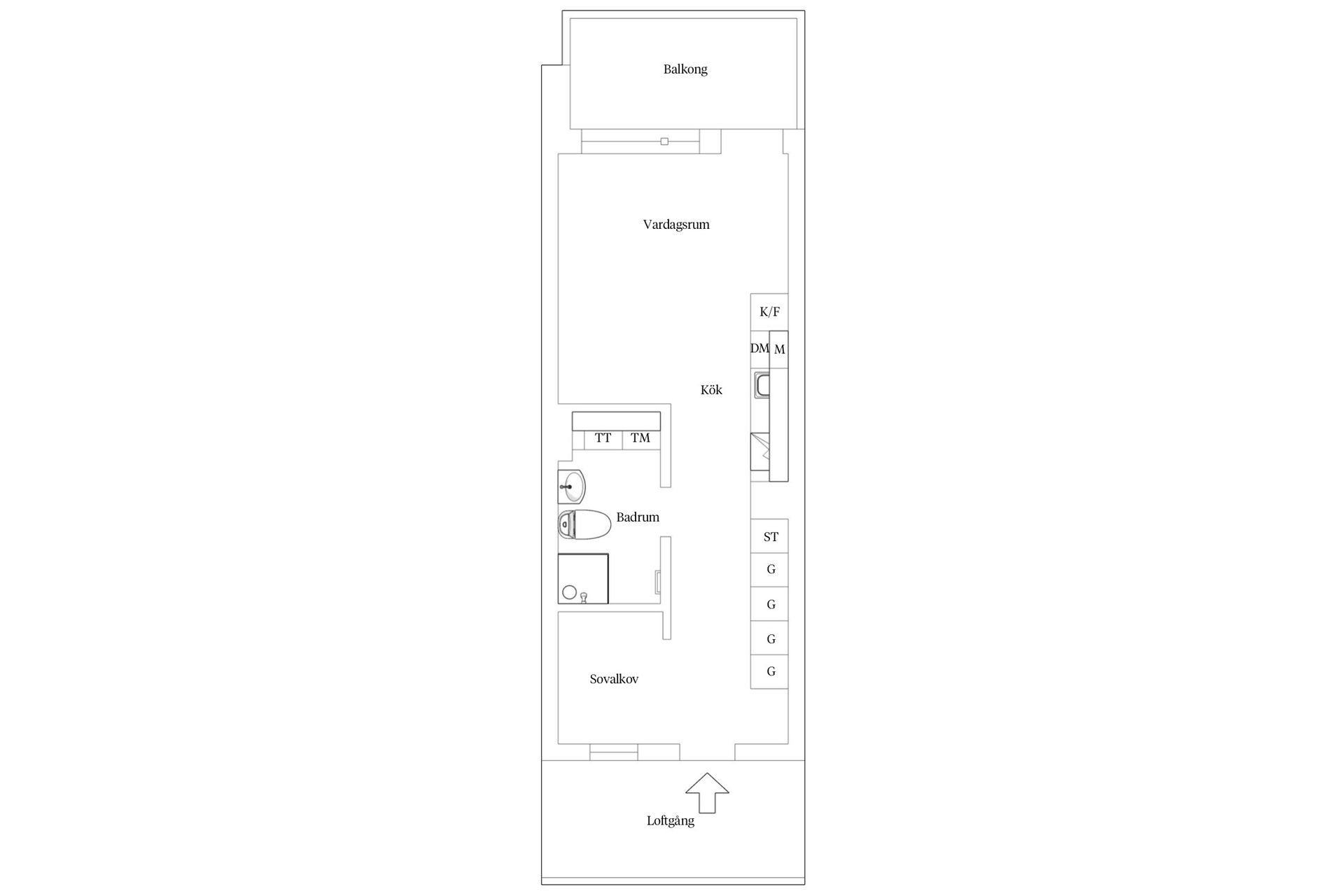 Bostadsrätt, Mastgränd 7A, Västra Hamnen, Malmö