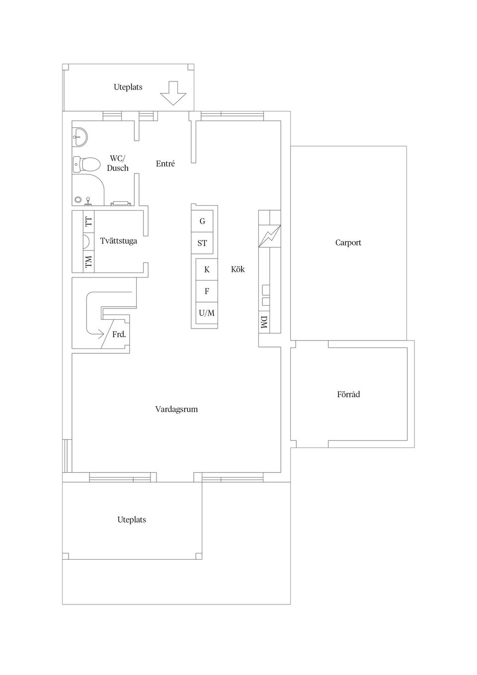 Bostadsrätt, Långa vägen 44, Vimpeltorpet, Kalmar