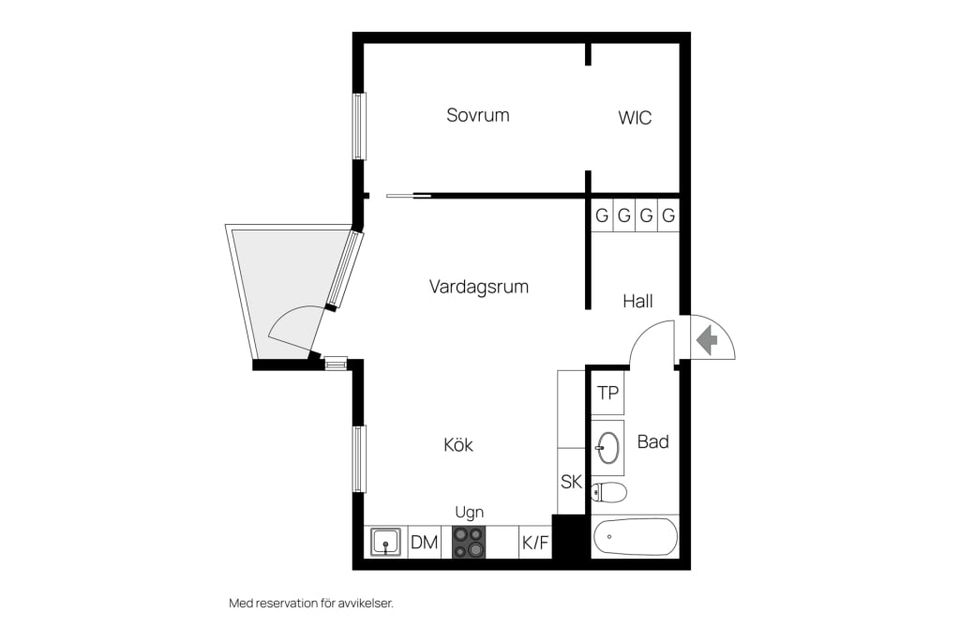 Bostadsrätt, Lugnets Allé 67, Stockholm