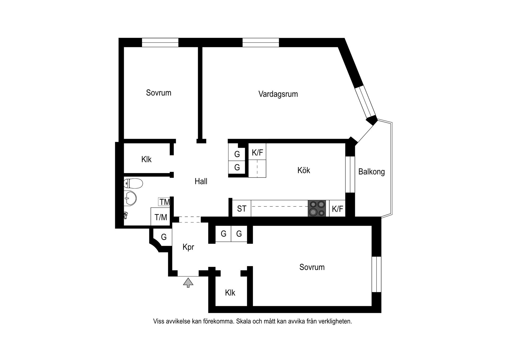 Bostadsrätt, Korsvägen 16, Roslags Näsby, Täby