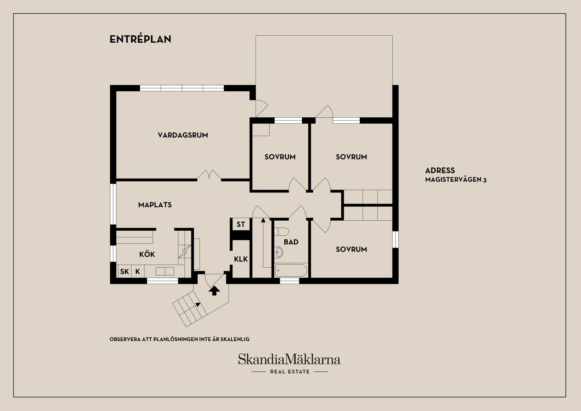 Villa, Magistervägen 3, Hallstahammar