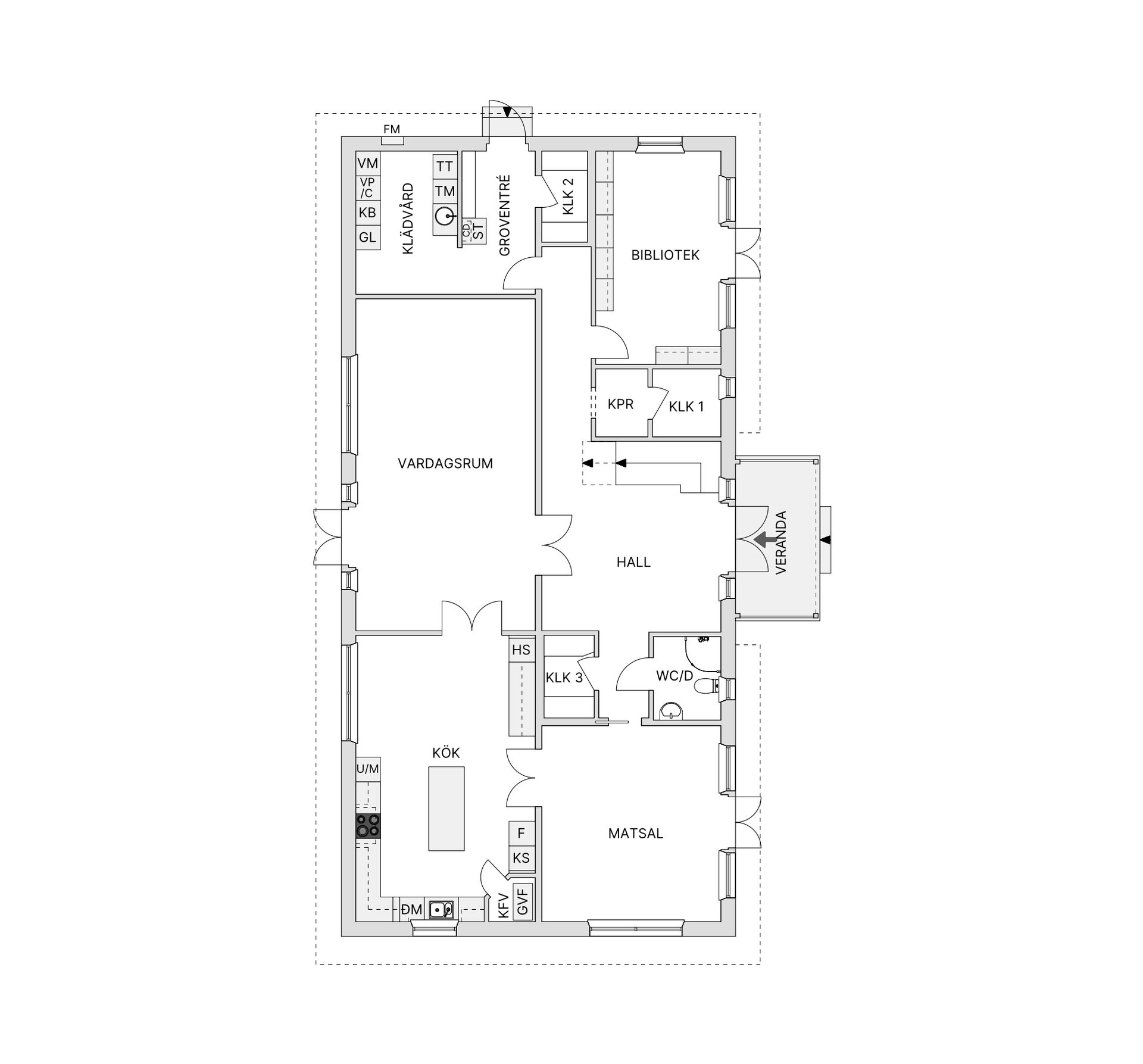Villa, Strandallén 39A, Tyresö strand, Tyresö