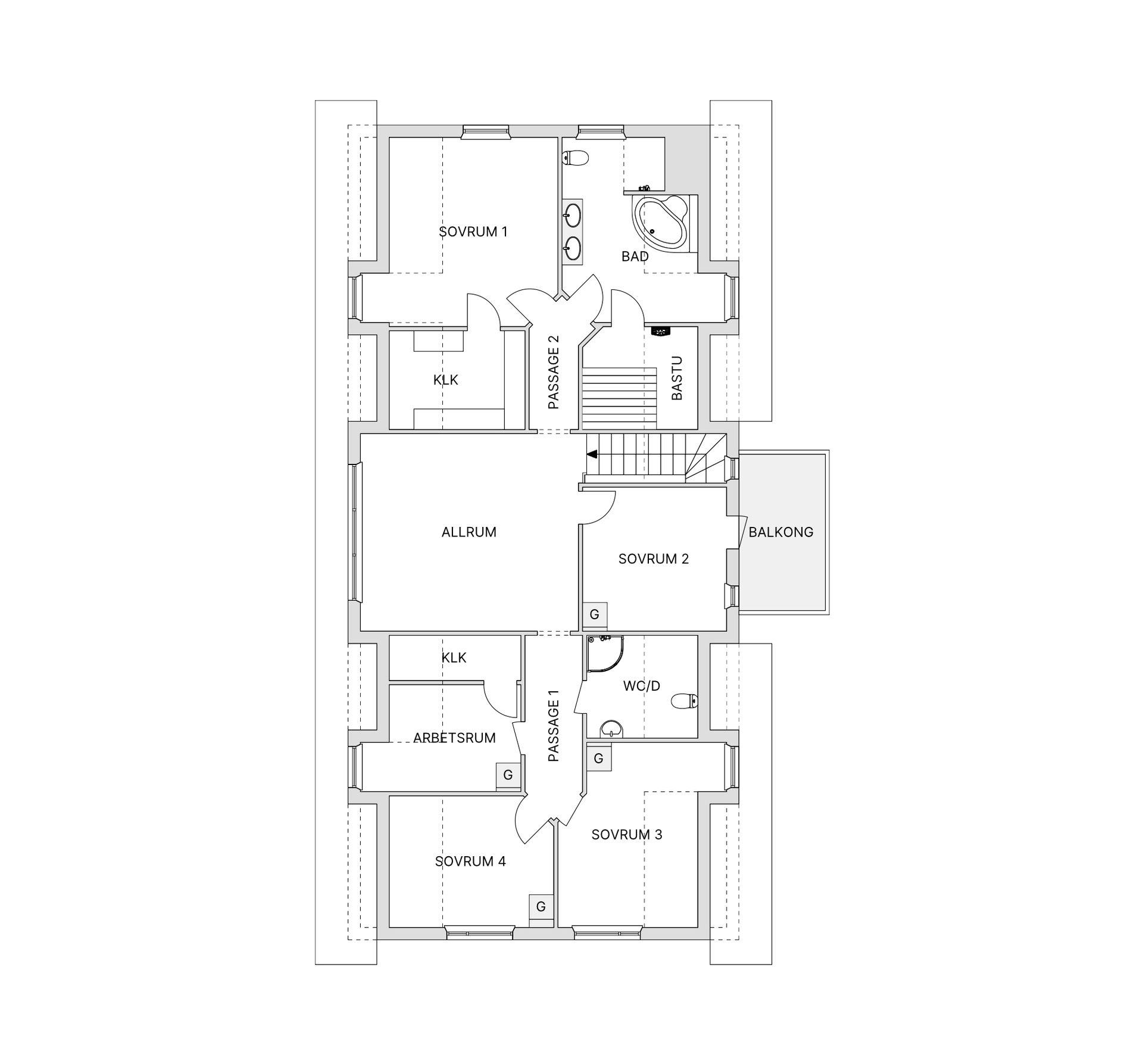 Villa, Strandallén 39A, Tyresö strand, Tyresö