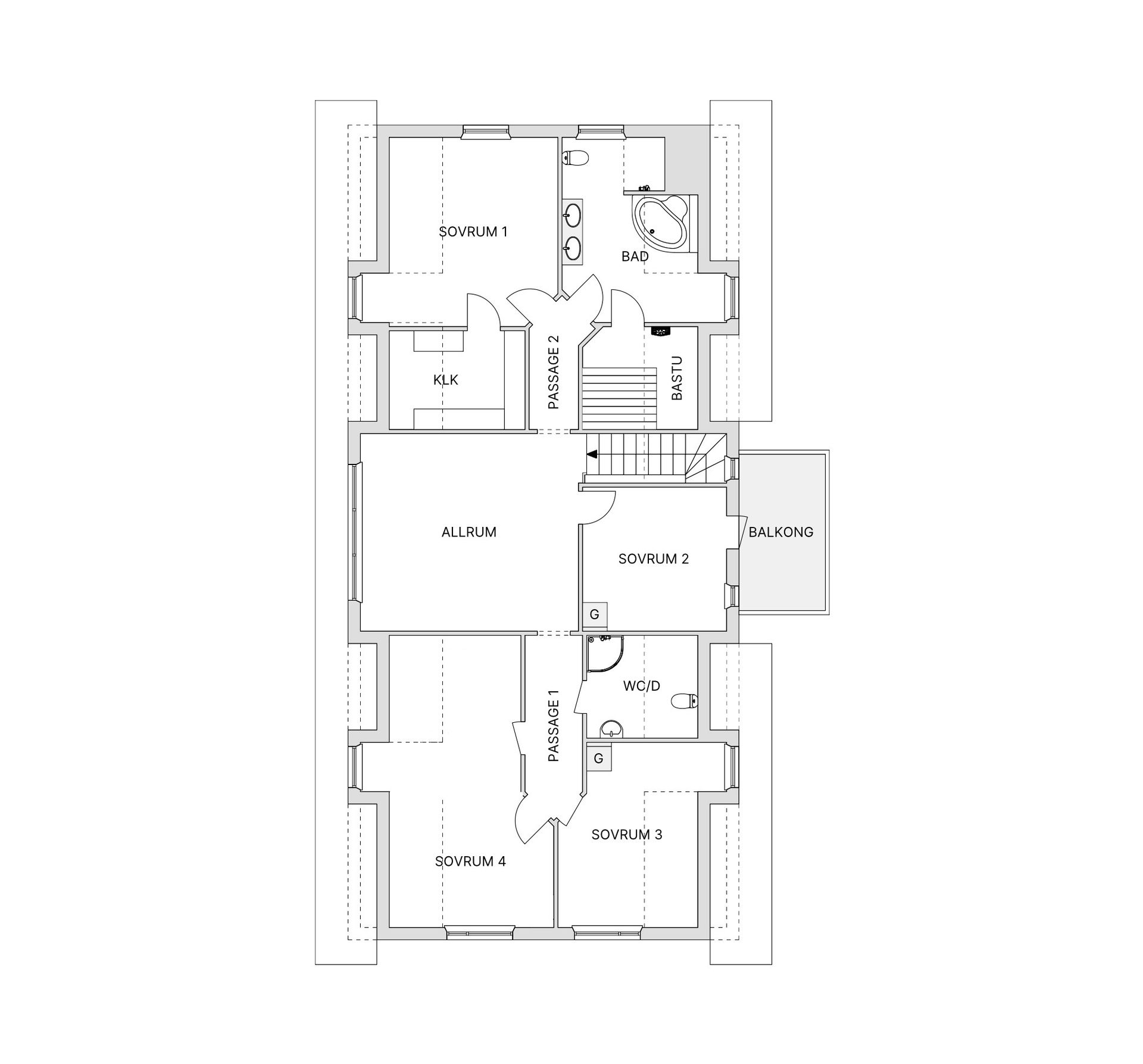 Villa, Strandallén 39A, Tyresö strand, Tyresö