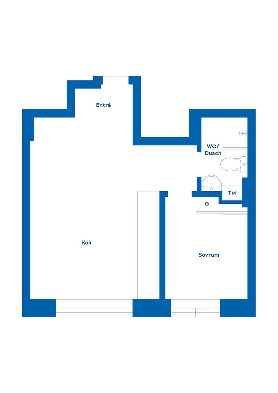 Bostadsrätt, Alamedan 19A 1002-A, Trossö, Karlskrona