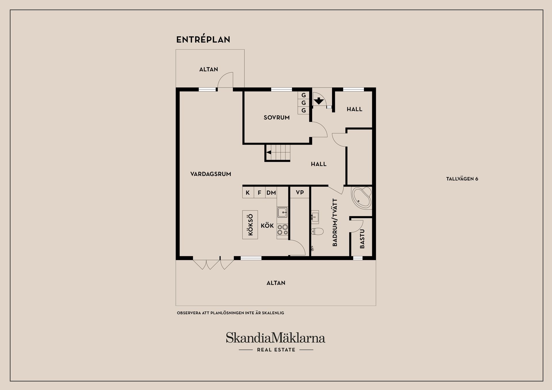 Radhus, Tallvägen 6, Botkyrka