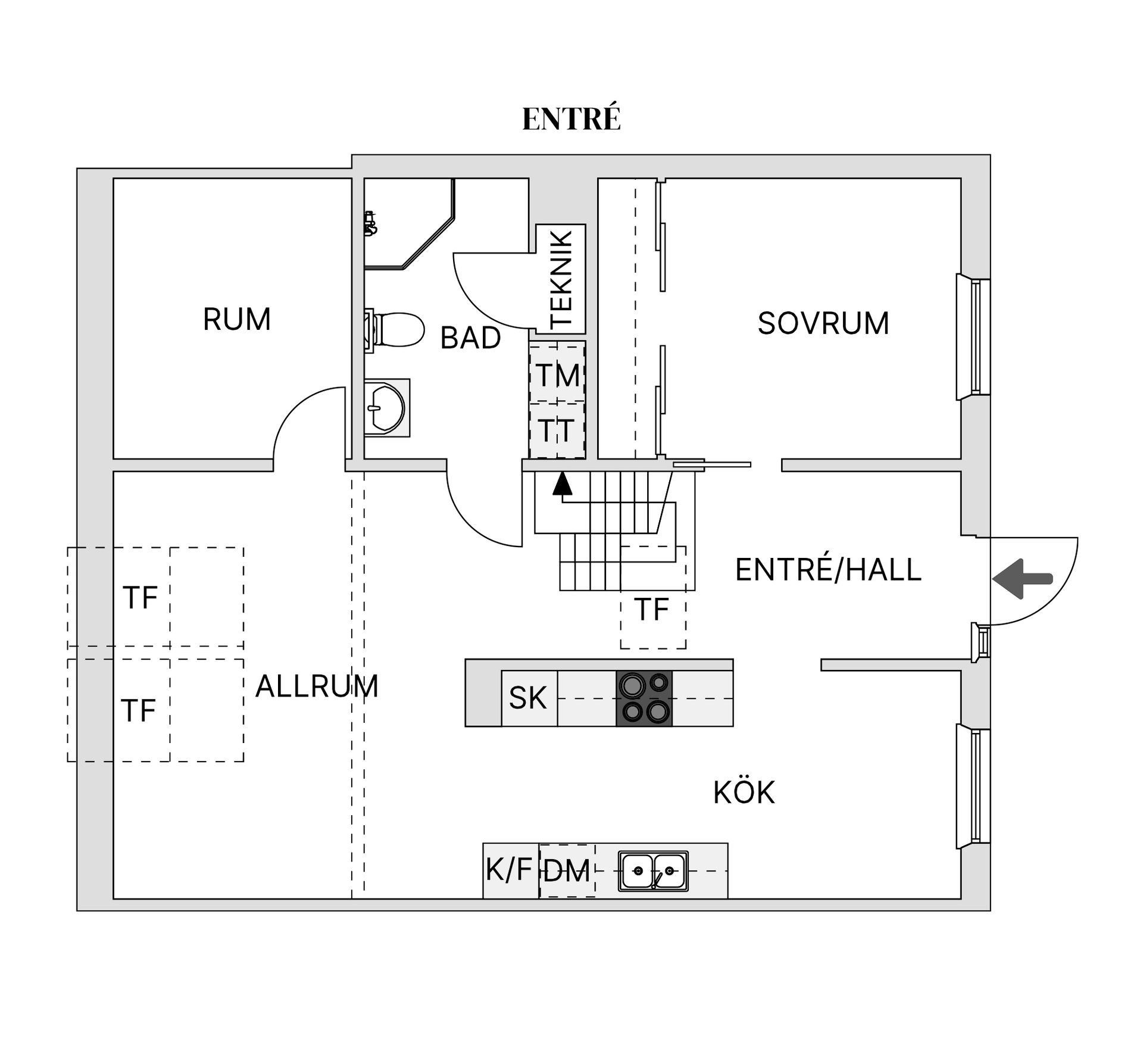 Bostadsrätt, Säterivägen 7F, Nödinge, Ale
