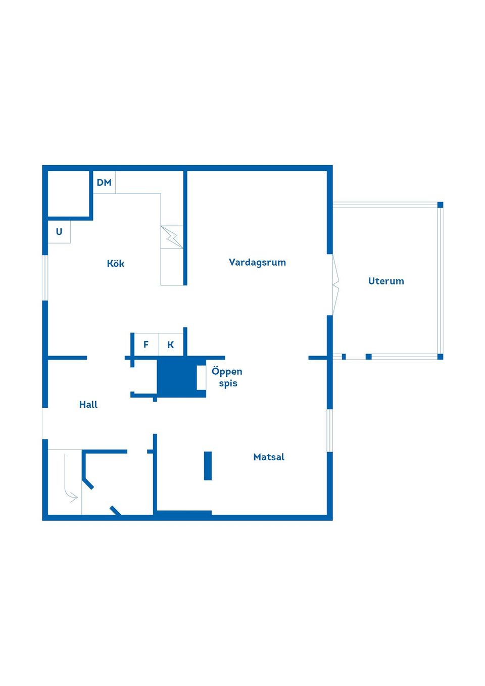 Villa, Kyrkogatan 9B, Sandviken