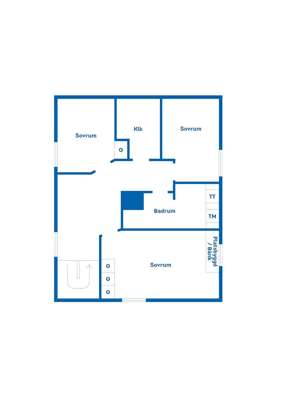 Villa, Kyrkogatan 9B, Sandviken