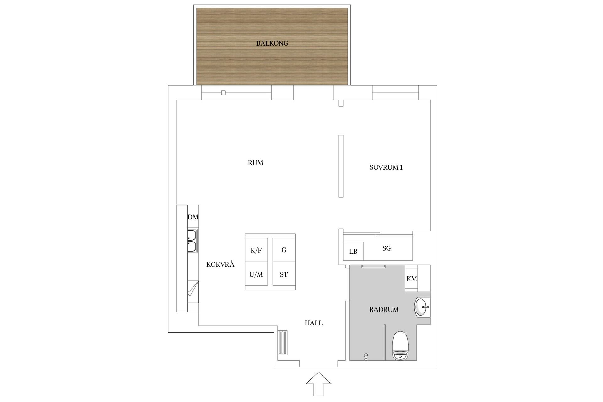 Bostadsrätt, Tappvägen 31B, vån 6/7, Bromma - Annedal, Stockholm