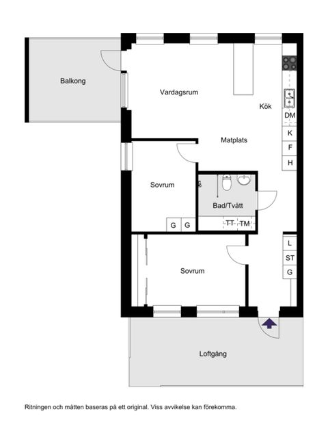 Bostadsrätt, Hallandsgatan 63A, Halmstad centrum, Halmstad