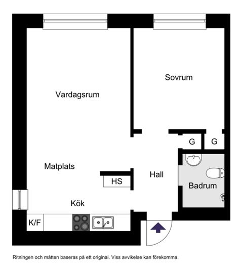 Bostadsrätt, Wargentinsgatan 5D, 1,5 tr, Kungsholmen, Stockholm