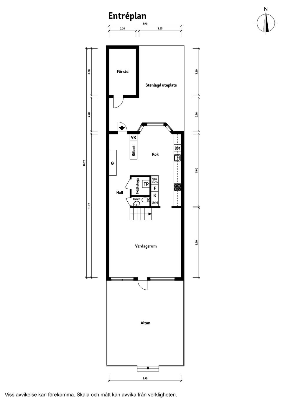 Radhus, Annestorpsvägen 18J, Lindome, Mölndal