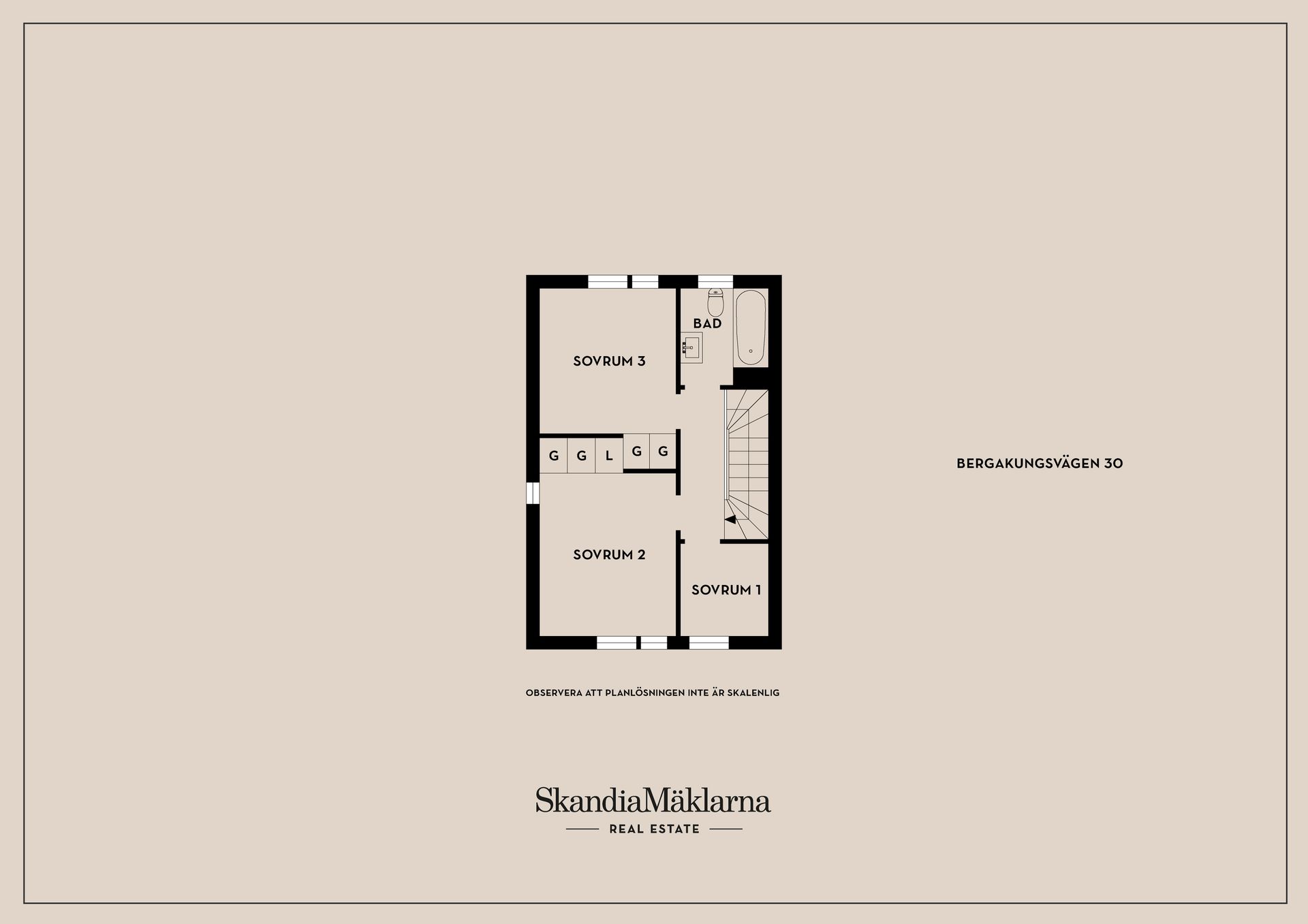 Radhus, Bergakungsvägen 30, Utsälje, Huddinge