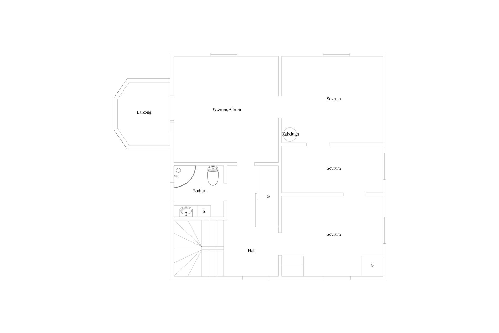 Villa, Södra Långvägen 25B, Lerum - Södra, Lerum