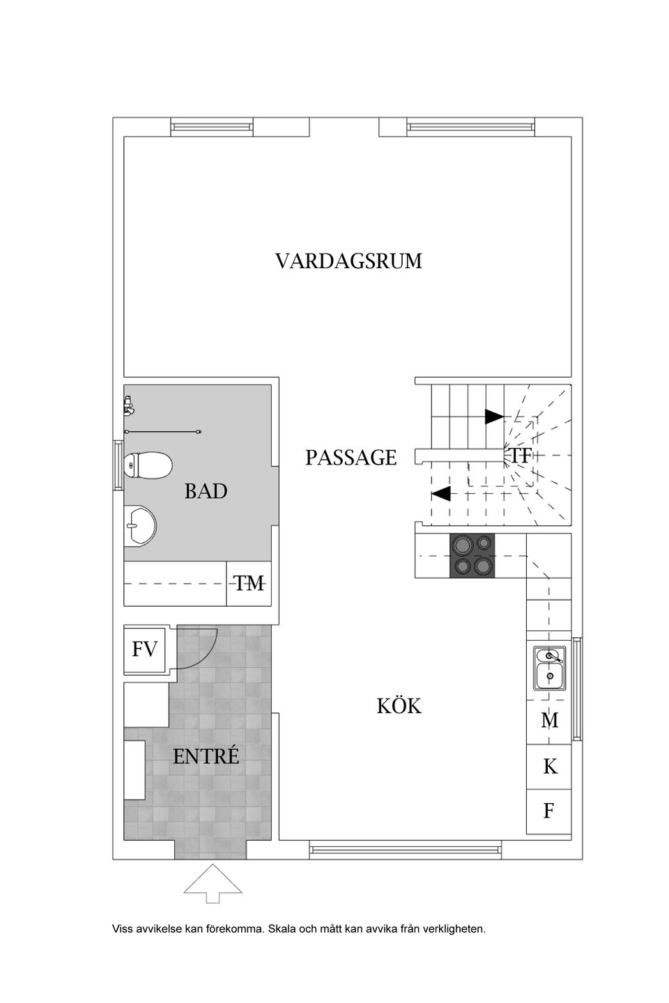 Radhus, Avenbokstigen 11, Kristineslätt, Falkenberg