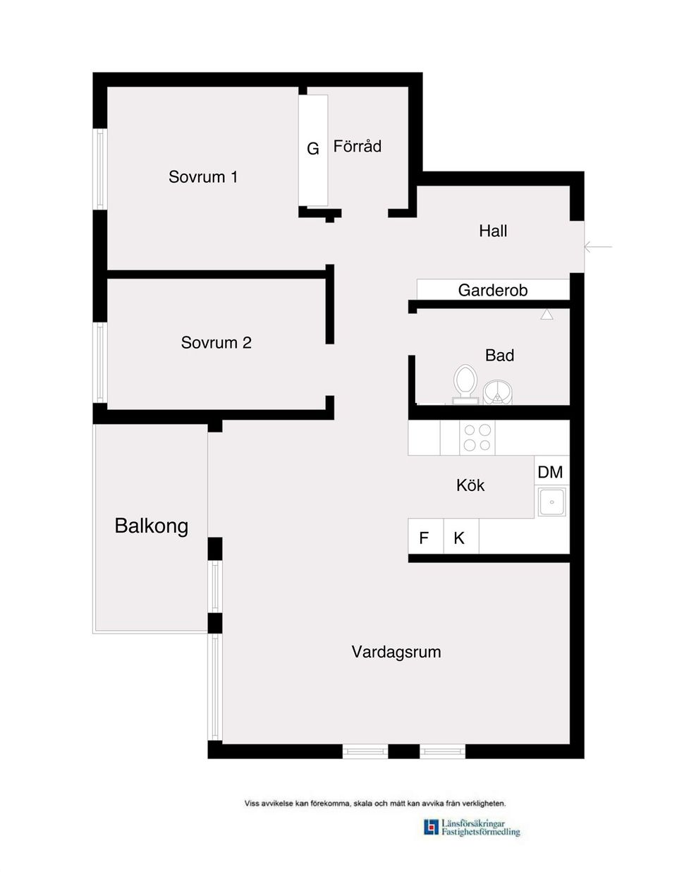 Bostadsrätt, Vänortsringen 15 Lgh 1105, Märsta, Sigtuna