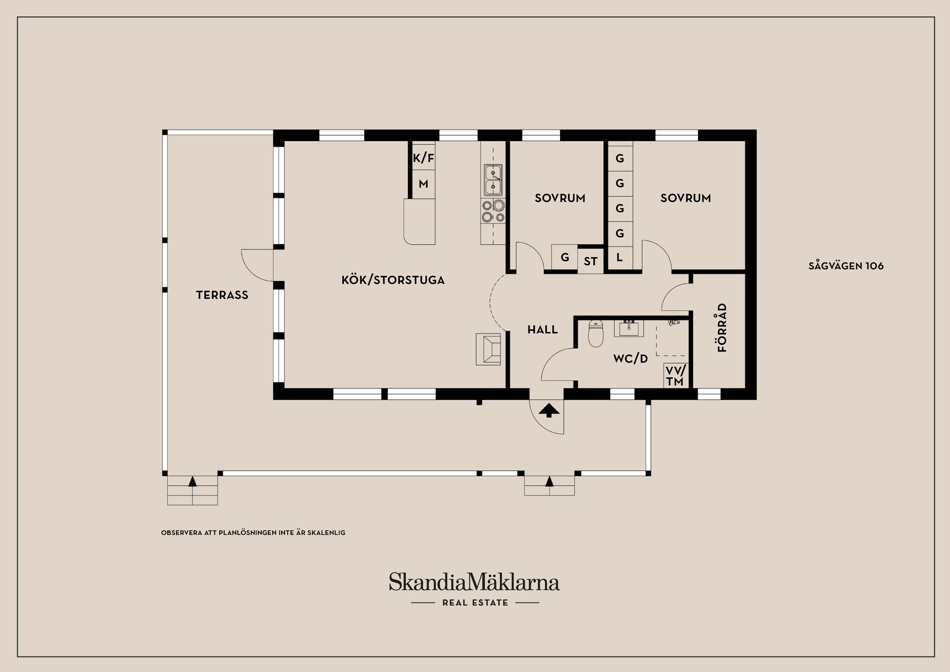 Fritidshus, Sågvägen 106, Sågarholmen, Linköping