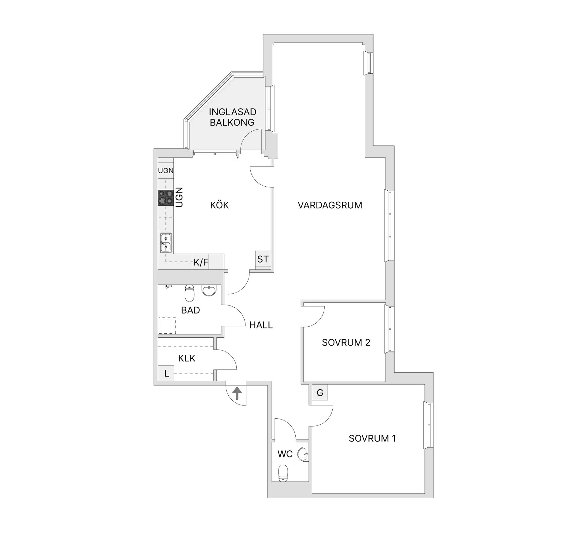 Bostadsrätt, Glöstorpsvägen 20, Tuve, Göteborg
