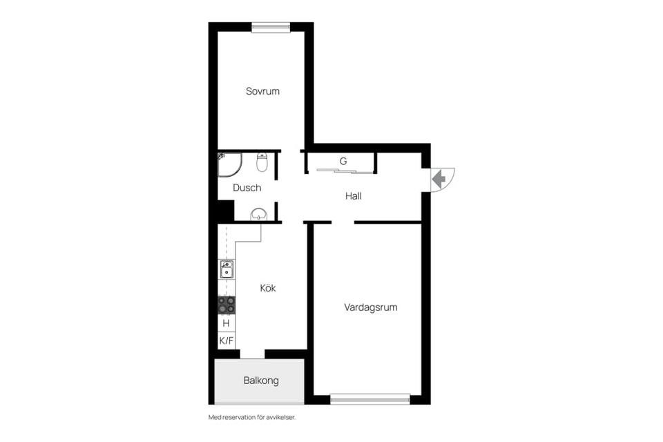 Bostadsrätt, Grindvägen 22B, Grind, Norrtälje
